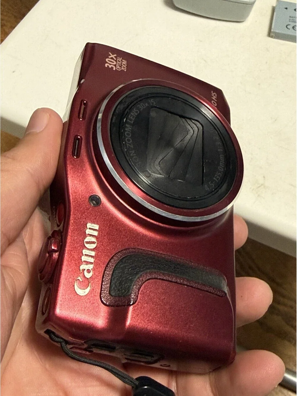 Canon PowerShot SX710 HS Red 30x Zoom Compact Digital Camera Digicam (Read) Work